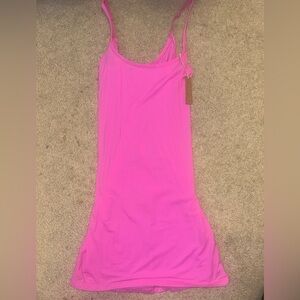 Skims NWT Neon Orchid Mini Dress Size S